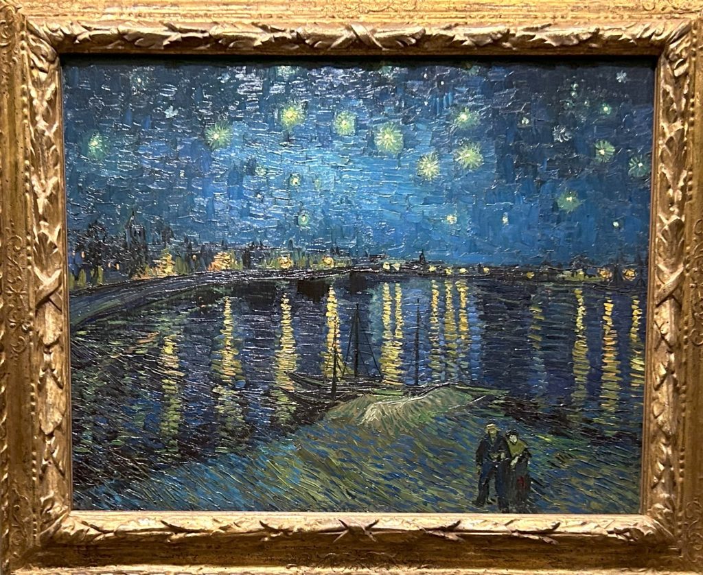 Starry Night by van Gogh at the Musee d'Orsay in Paris