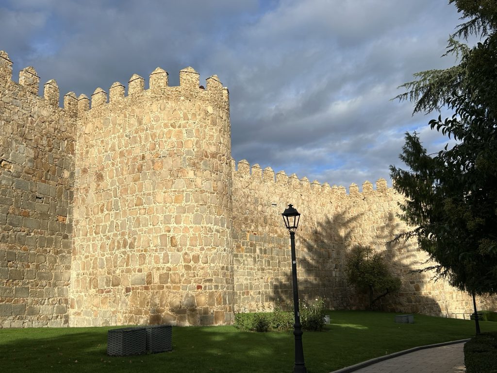 Walls of Avila in Spain