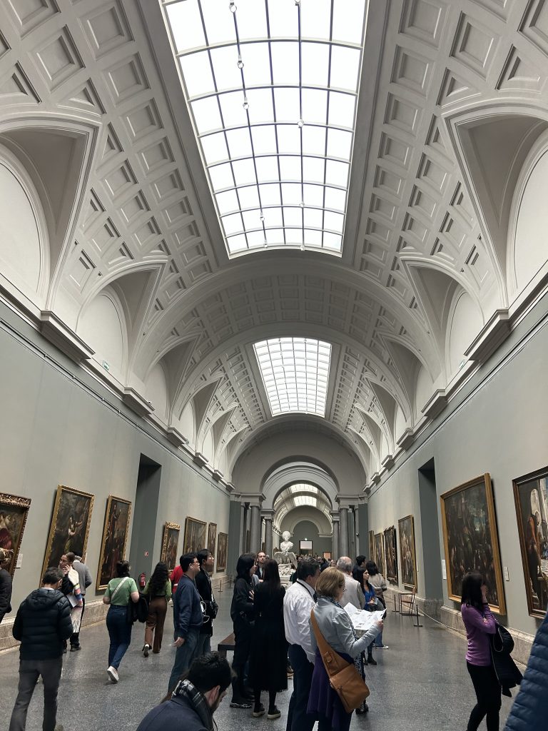 Interior of main hall in Prado