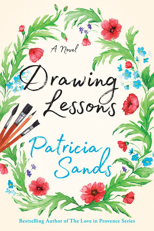 The cover is adorned with a delicate floral design framing the title, evoking an artistic and serene atmosphere that ties to the theme of self-discovery through art.