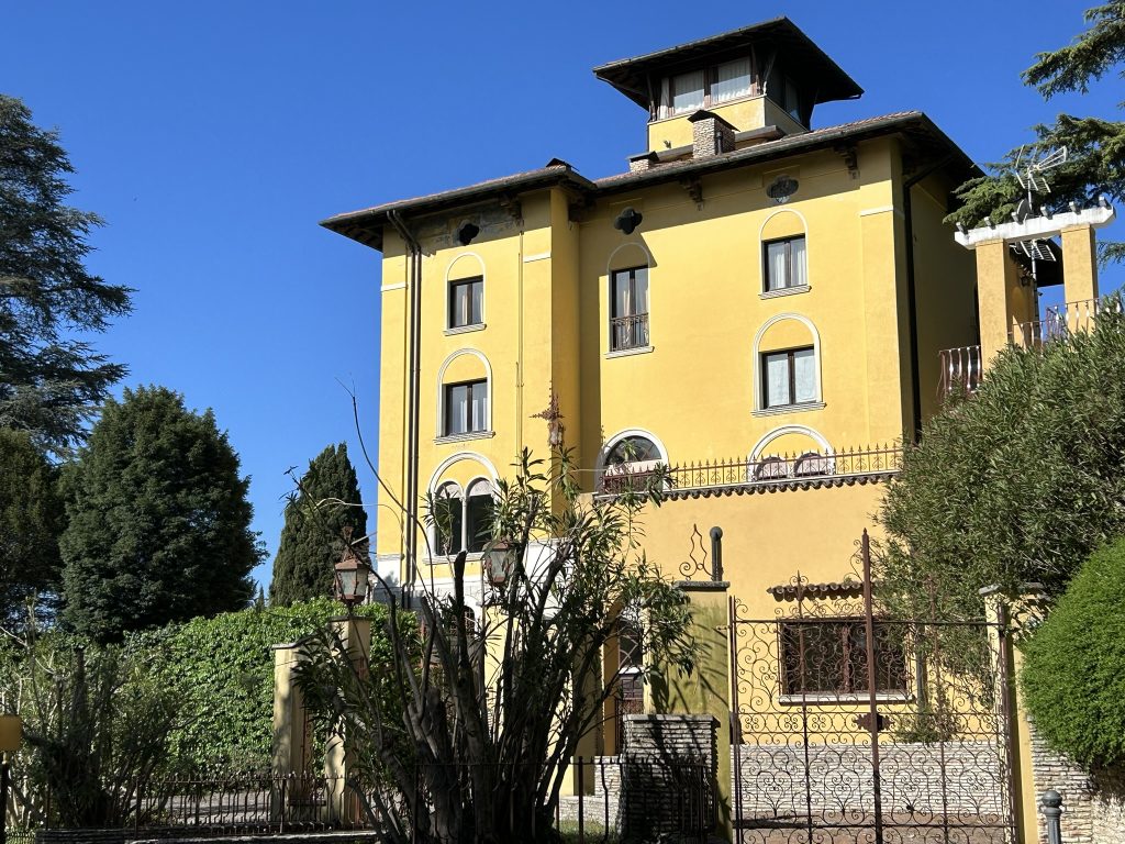 Villa in which Maria Callas lived in Sirmione on Lake Garda