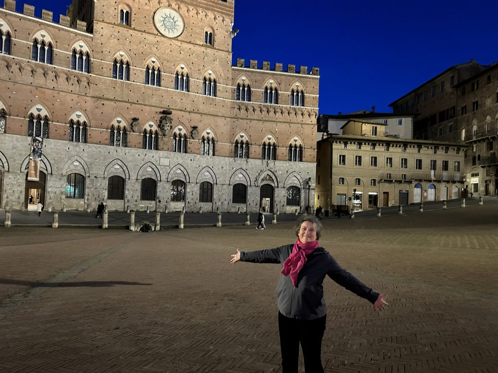 Twirling in the Campo of Siena