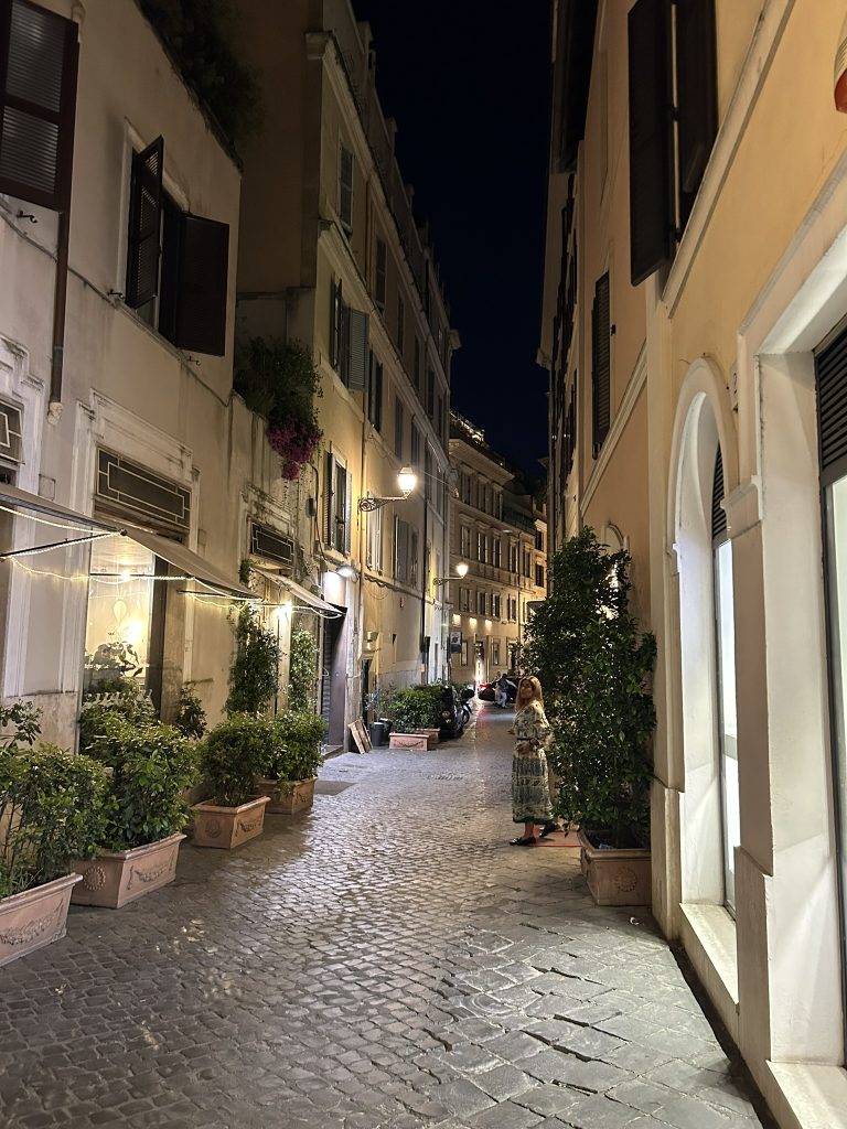 side street in Rome