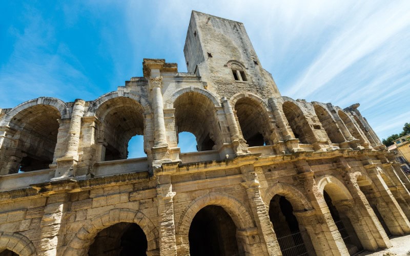 Arles Amphitheatre in Arles France