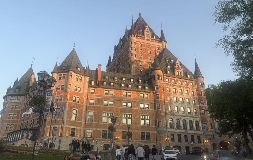Chateau Frontenac in Quebec City