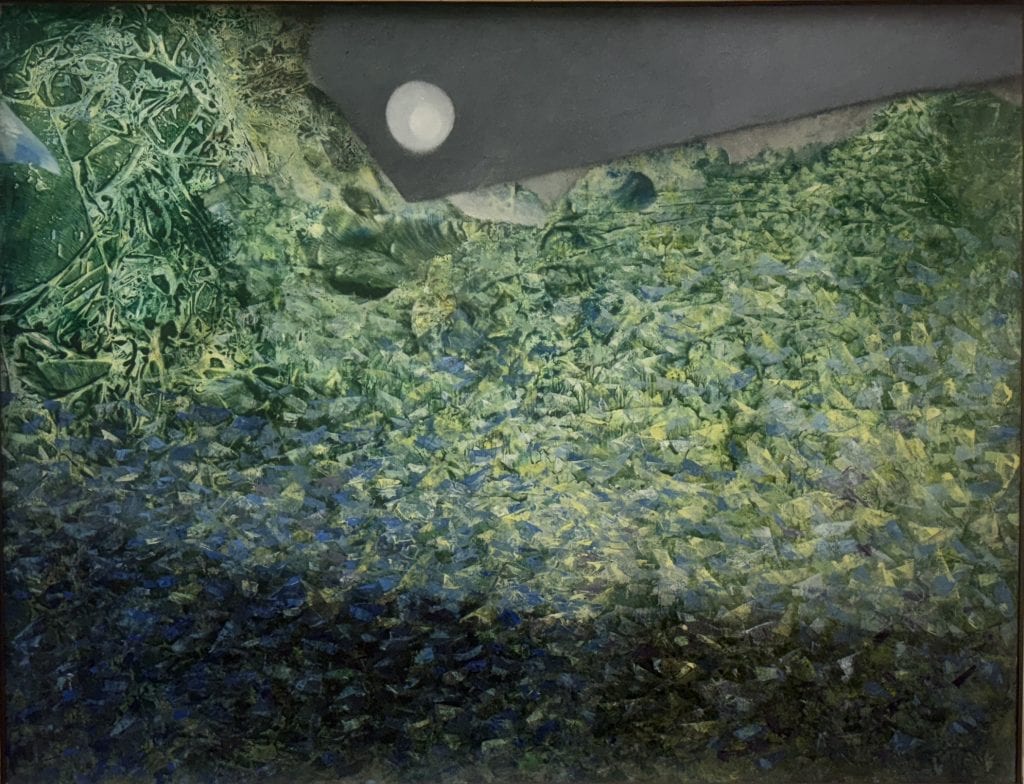 Song of the cicadas to the Moon by Max Ernst at Museum Ludwig in Cologne, Germany
