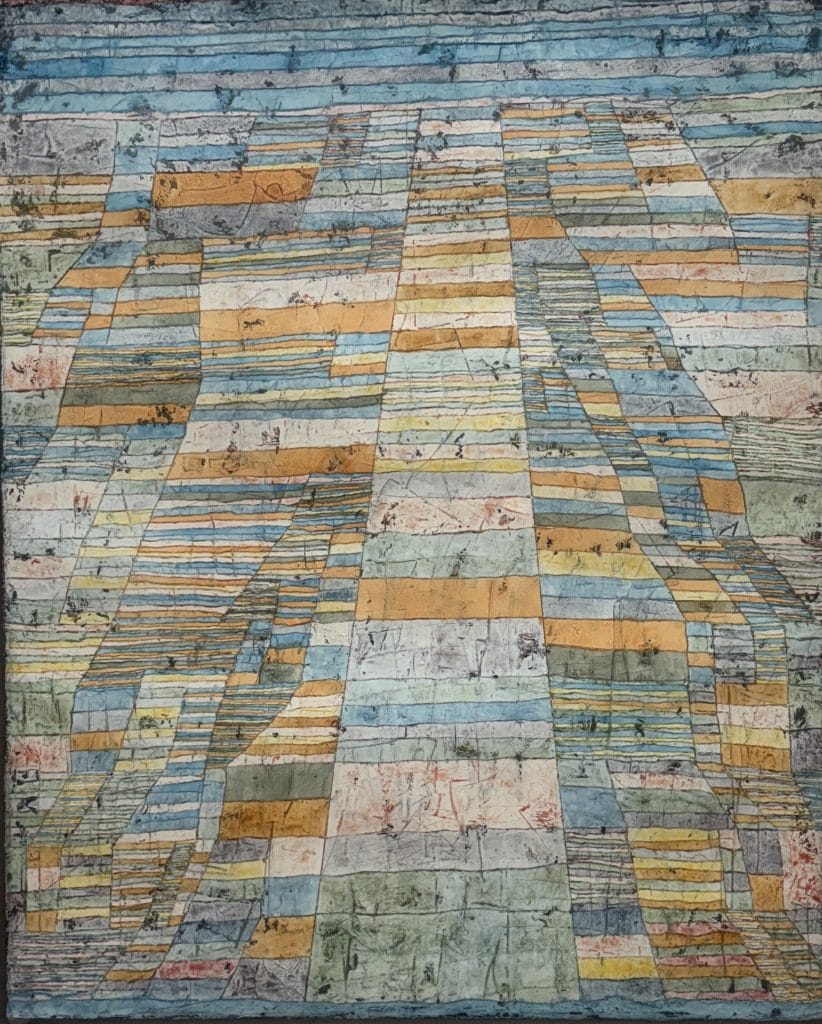 Highway and Byways by Paul Klee at Museum Ludwig in Cologne, Germany