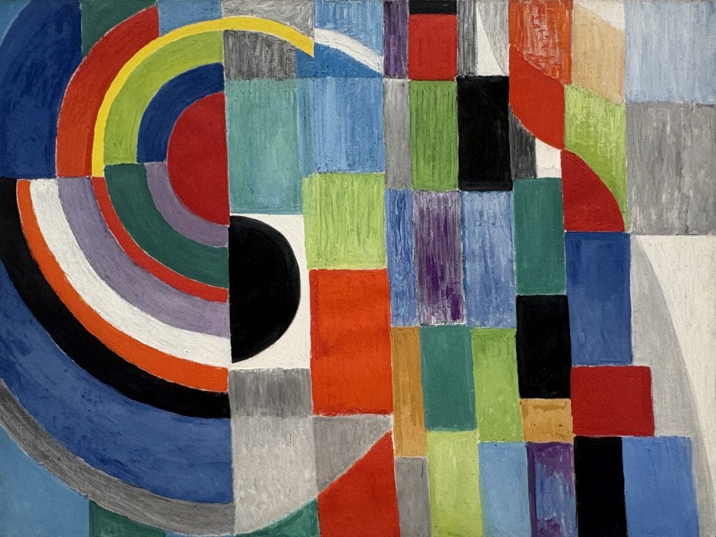 Colour Rhythm by Sonia Delaunay-Terk at Museum Ludwig in Cologne, Germany
