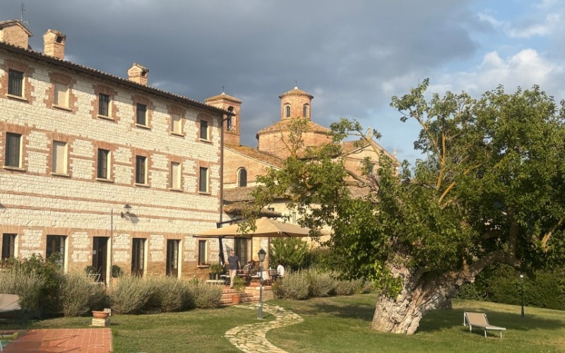 ll Parco Ducale in the Marches near Urbania - a beautiful palazzo used as accommodation for the Italiana Tours