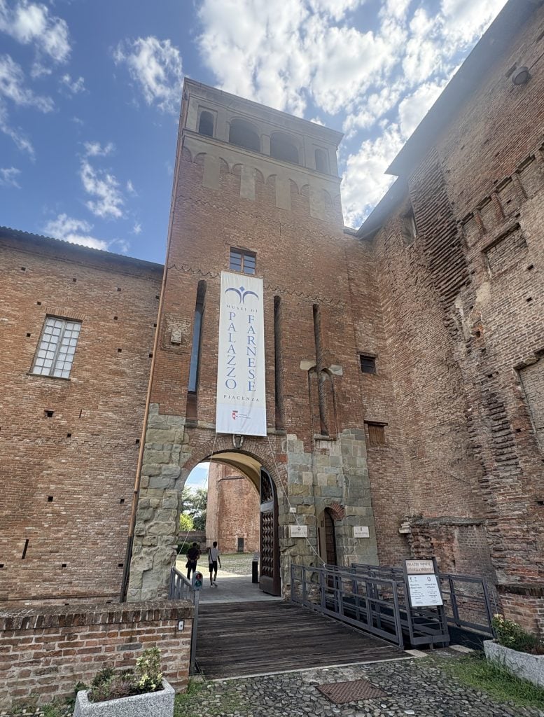 Palazzo Farneses exterior, one of two recommended museums to visit in Piacenza