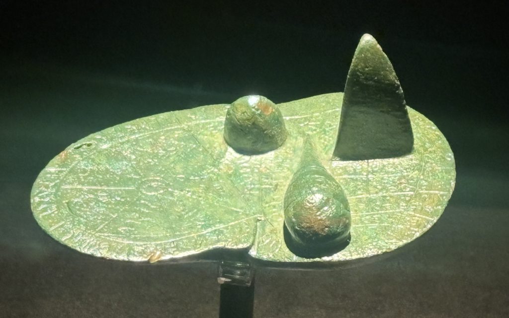 The livery of Piacenza - a bronze model of a sheep's liver used to train diviners in Etruscan times