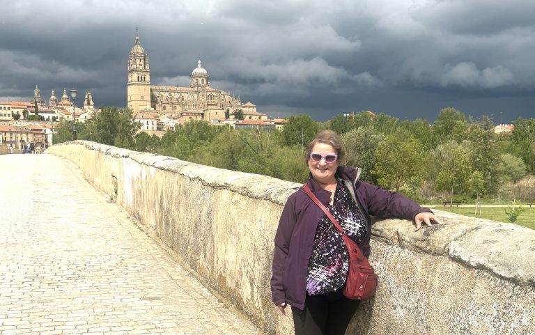 Carol Cram in Salamanca